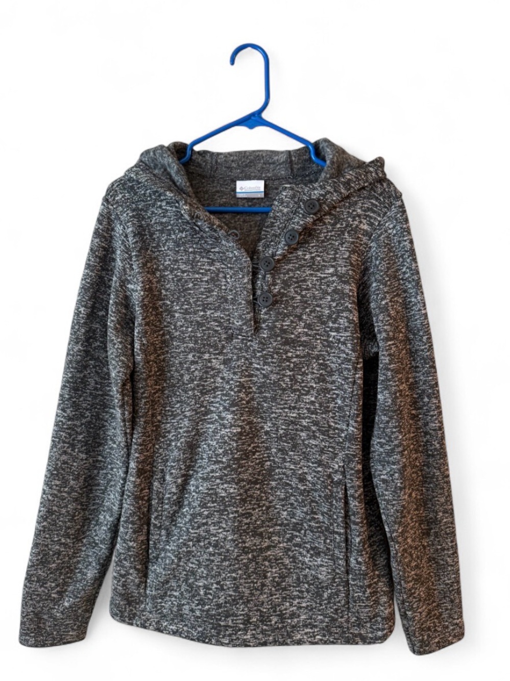 Columbia pullover with button neckline